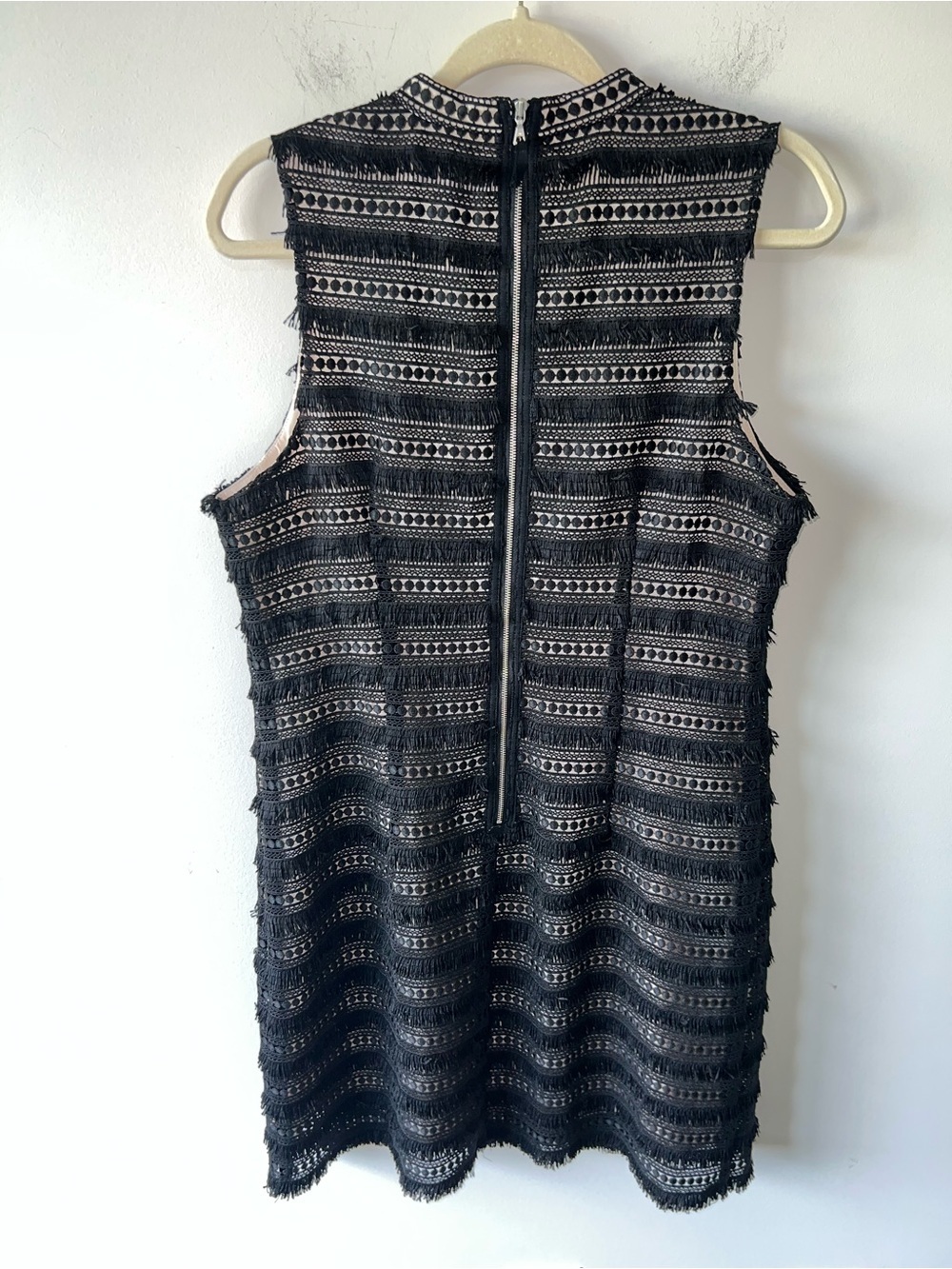 J. Crew Sleeveless Fringe Cocktail Sheath Dress - Picture 5 of 9